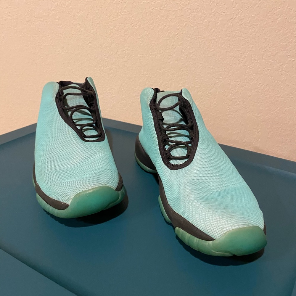 Air Jordan Future Bleached Turquoise and Black